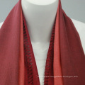 Hot Selling fashion lady solid red chevron 100% cashmere scarf